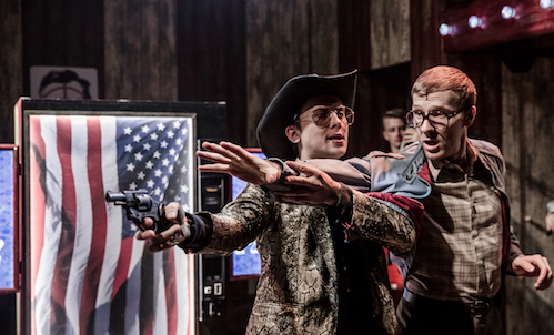 In 'Assassins' at The Watermill Theatre/Nottingham Playhouse